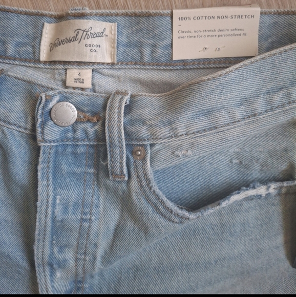 Classic Light Blue Denim Shorts - Picture 6 of 11